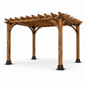 Pérgola de madera 300x300 cm