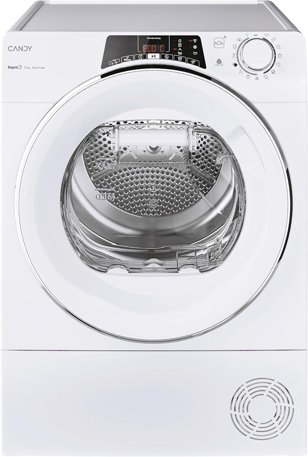 secadora con bomba de calor H10A2TCEX-S, CANDY, ROE H10A2TCEX-S, Secadora 10KG, 7 Ciclos Rápidos, Cajón Condensación 5L, Inicio Diferido 24H, WiFi