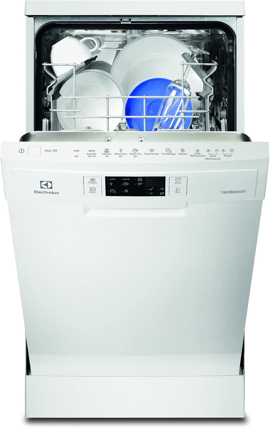 Electrolux ESF4520LOW lavavajillas, Botones, Tocar, LCD), Blanco