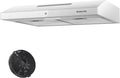 campana extractora SR60WS, GASLAND, 3 Niveles Control Táctil, Campana Suspendida con Filtro de Carbón CF158, Recirculación, h