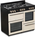 Cocinas independiente RANGE3HOR, SOLTHERMIC, 5 FUEGOS GAS 2 VITRO, 3 HORNOS ELÉCTRICOS, TEMPORIZADOR Y TURBO, RANGE3HOR COCINA MIXTA PROFESIONAL