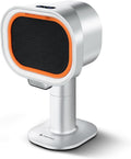 campana extractora, AMZCHEF, portátil con altura telescópica e inclinación de 40°, 4 modos de velocidad, silenciosa, BBQ, RV, Plata
