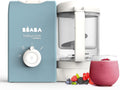 robot de cocina, Béaba, Cocción exprés 15min, Capacidad 1 250 ml, Babycook Express, Mezcla personalizada, Cocción al vapor sana y suave, Azul