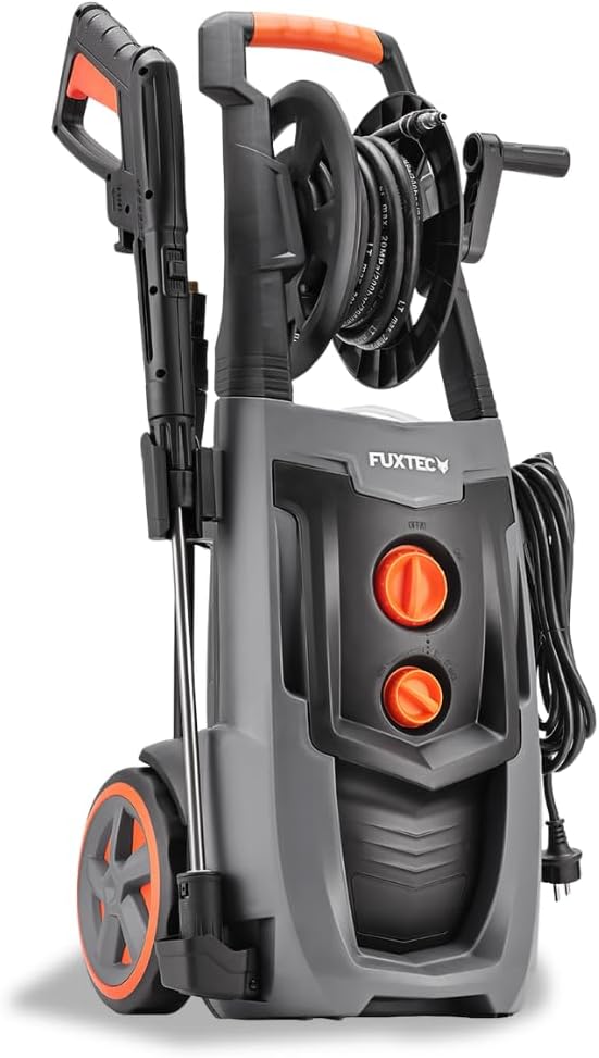 Limpiadoras a presión FX-HDRP2500, FUXTEC, Varios Patrones de Pulverización y Tanque de Limpieza Integrado