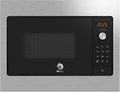 microondas 3CG5142X3, Balay, 800 W, 20L, Grill, Ap. lateral izquierda, Negro, Acero Inoxidable