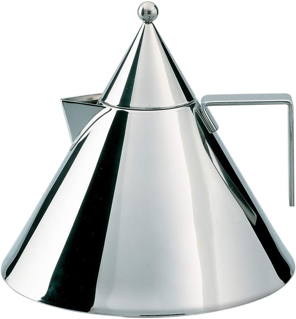 Hervidores eléctrico, Alessi, IL CONICO HERVIDOR A, INOX 18, 10 D. Aldo Rossi