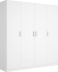 armario, DEKIT GRUPO RIMOBEL, DEKIT - de 4 puertas color Blanco 215x200x52 cm - Modelo MAXI