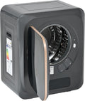 Secadoras por ventilación, ECLIVON, Secadora de Evacuación 4 kg con Pantalla LED, 6 Programas, Carga Frontal Secadora de Ropa 850 W, Casa, para Piso