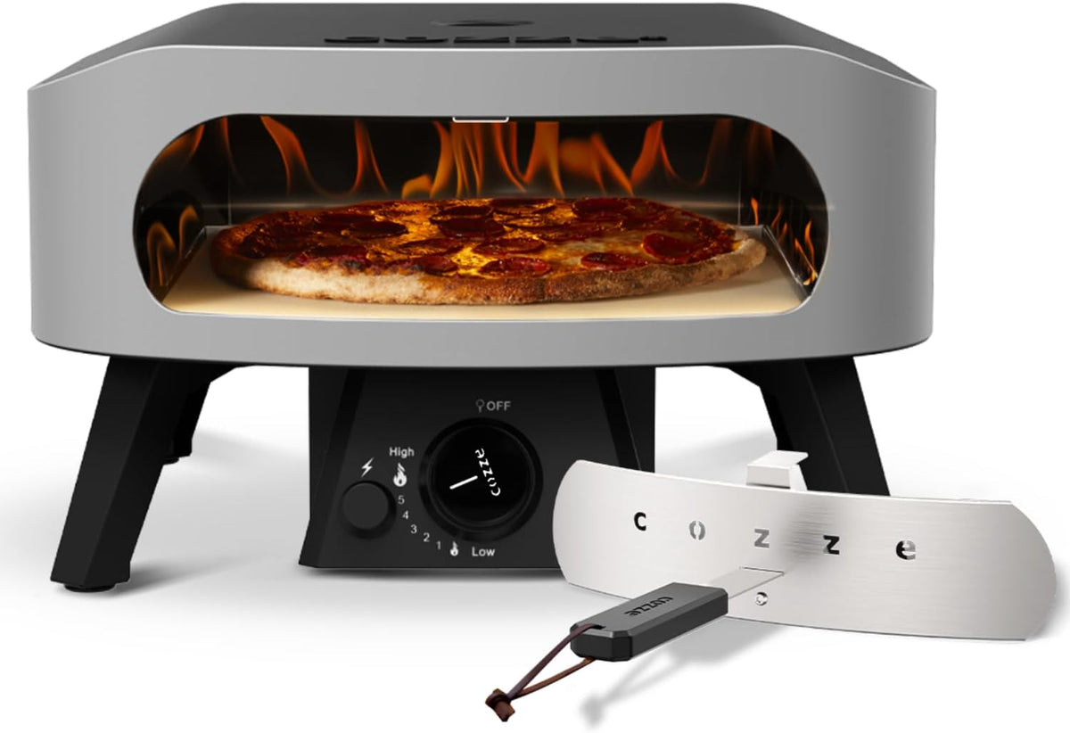Hornos individuales para pizza, cozze, potente y rápido, con piedra de cordierita, encendido automático, diseño resistente