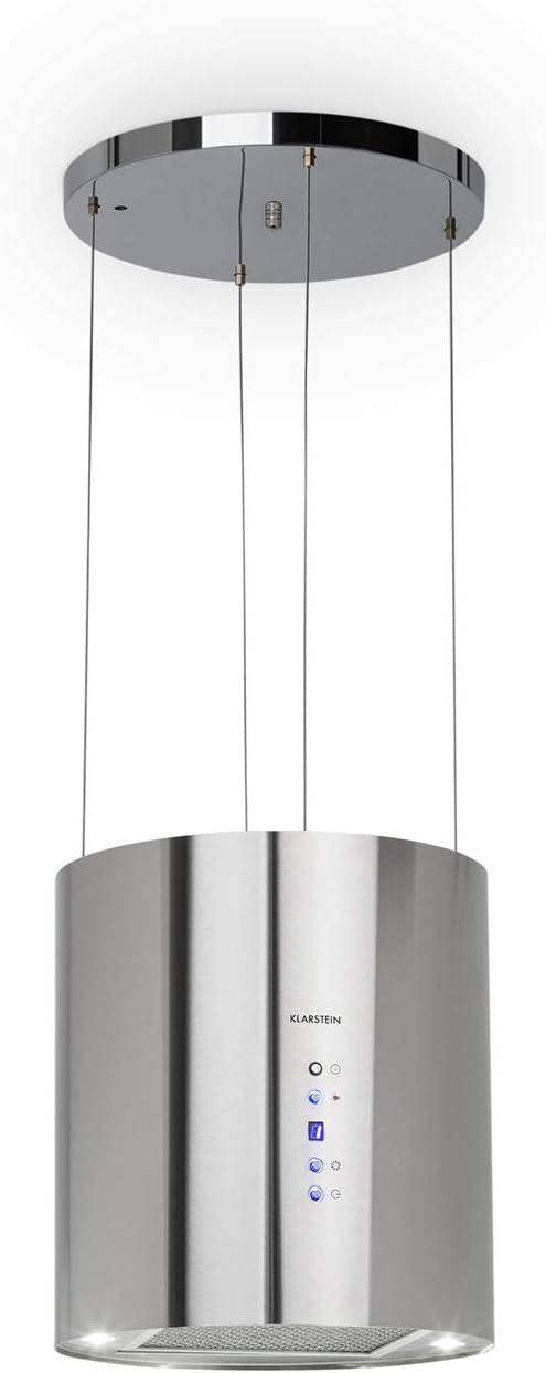 campana extractora, KLARSTEIN, 3 niveles, h, LED, Plateado, Acero inoxidable