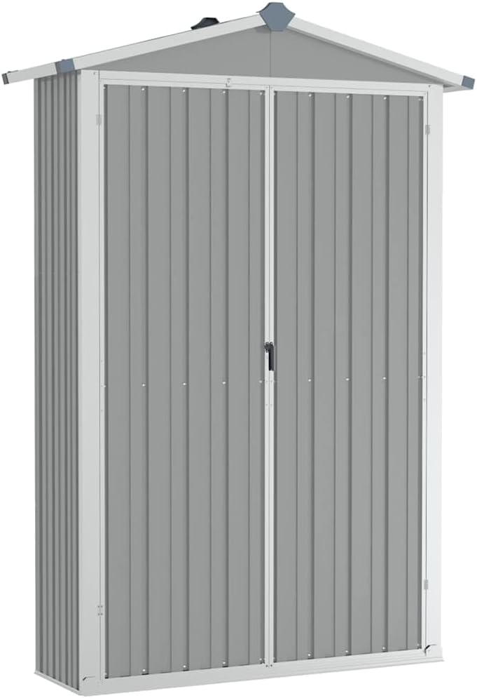 cobertizo de jardín, vidaXL, 107,5 x 46 x 183 cm