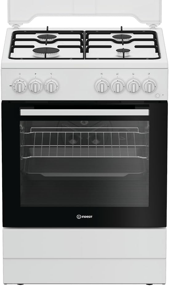 horno eléctrico I6G3PMW, Beko Europe Management Srl, 4 fuegos, 73 litros, color blanco, Click&Clean, Click&Steam, temporizador, clase energética A