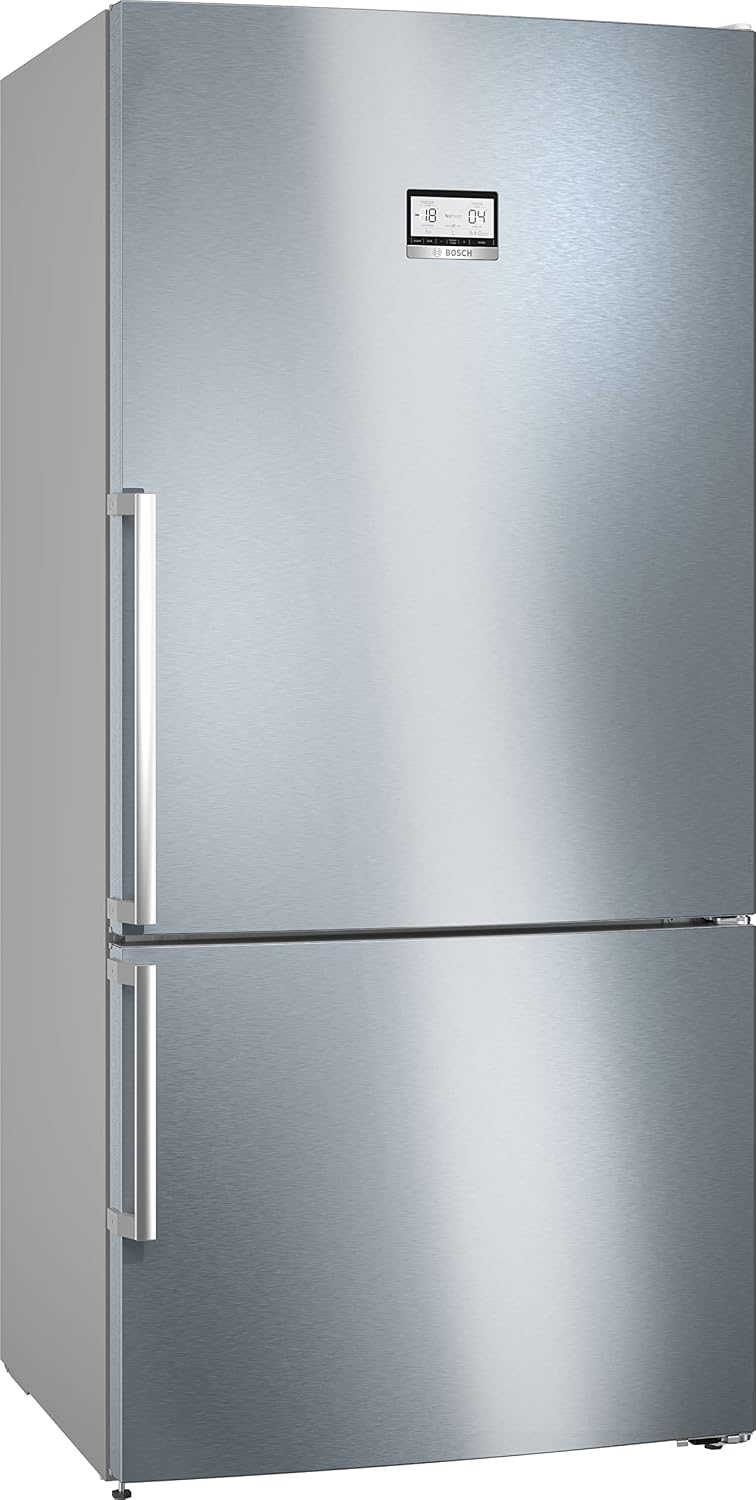 Bosch KGN86AIDR frigorífico combi, 186 x 86 cm, Serie 6, Libre instalación, Acero inoxidable antihuellas