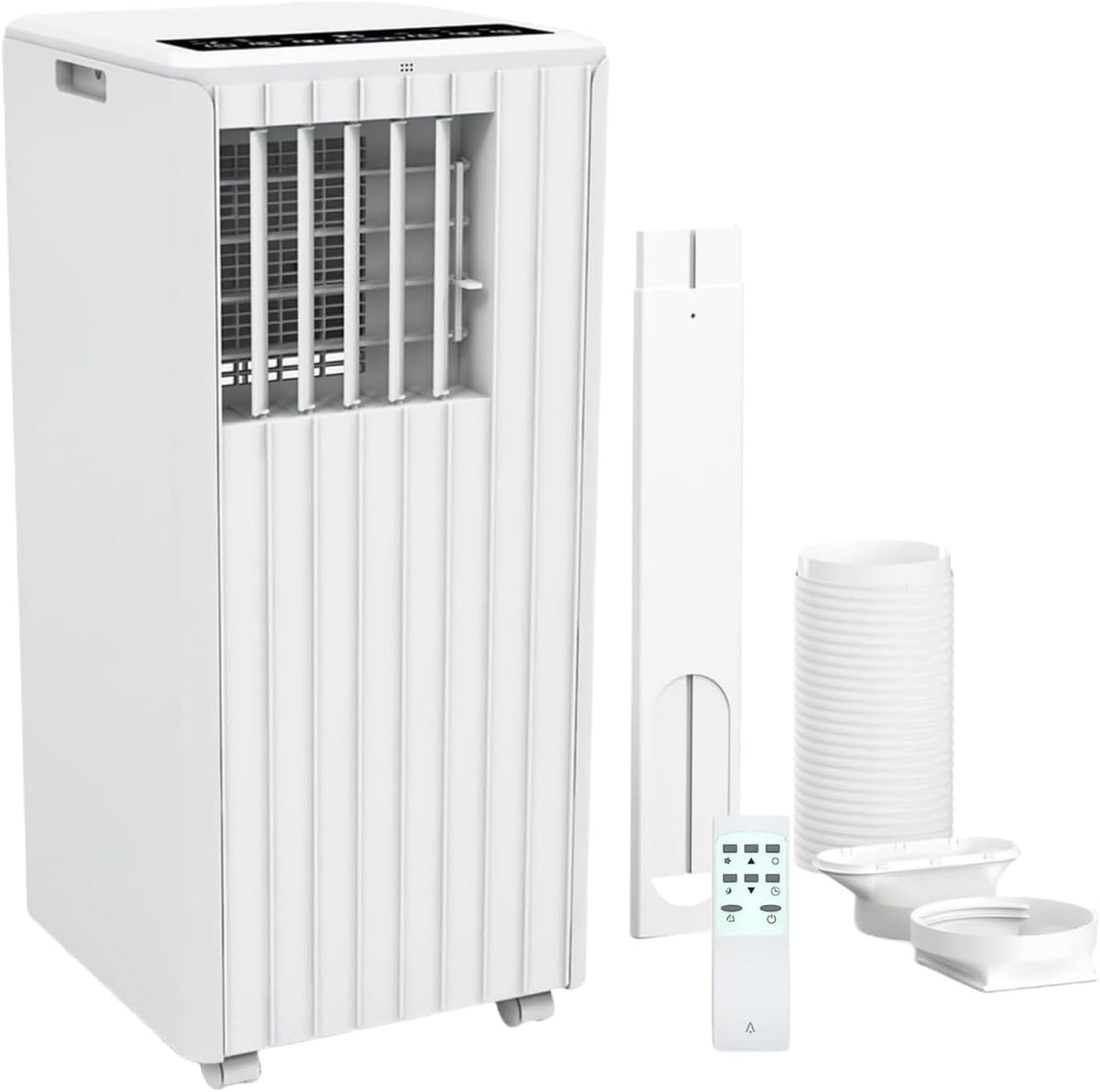 aire acondicionado portátil, Garvee, Aire acondicionado móvil 7000 BTU, 3 en 1, tiempo de 24 horas, modo de ventilador, modo de sueño