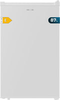 Cecotec congelador vertical, Blanco, Sobremesa 87L Bolero CoolMarket TF 87 White. 83,6 cm de Altura y 50,6 cm de Ancho, Bajo Consumo, Diseño Compacto