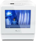lavavajillas, singlehomie, 6 Programas, Control Táctil, Pantalla LED, Lavado de Frutas, Sin Instalación