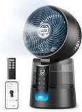 Ventiladores de sobremesa 516S, Dreo, TurboCool Ventilador 516S, ventilador mesa oscilación 150° + 30°, enfriador evaporativo 7,9 m, silencioso 20 dB