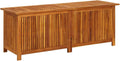 armario, ARKEM, Caja de almacenaje de jardín Madera Maciza Acacia 150x50x58 cm Mueble Exterior almacenaje Jardin Exterior Banco arcon Jardin Exterior