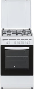 Cocinas independiente SKG4500TM, SVAN, Kit Conversión Gas Natural, Cocina de Butano con Horno con Grill 55 L SKG4500TM - 4 Zonas de Cocinado