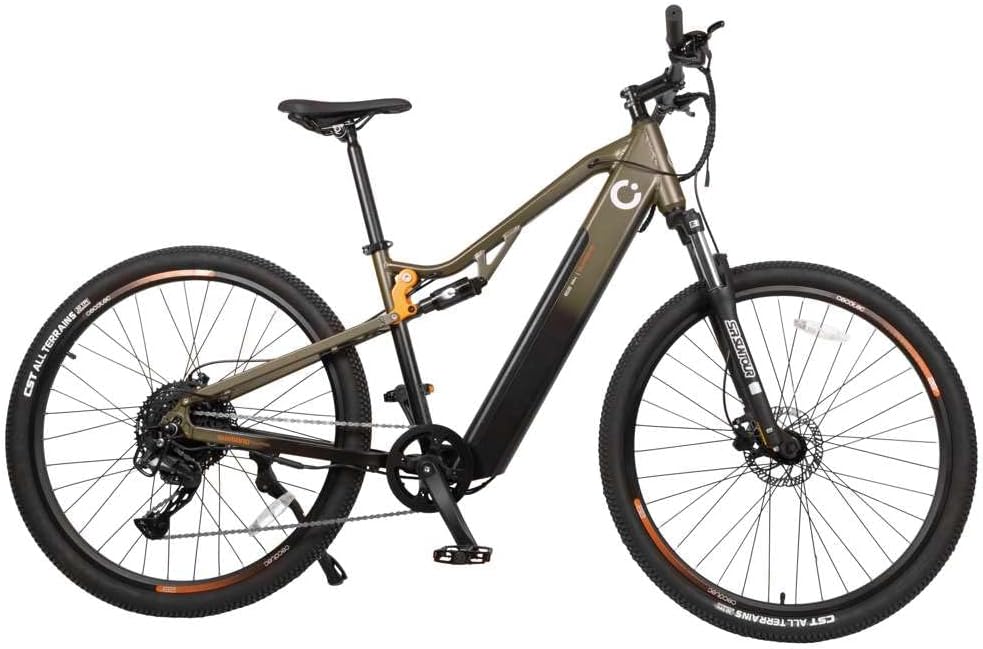 Cecotec bicicleta eléctrica, de Montaña 29' Supreme. 120Km de Autonomía, Doble Suspensión