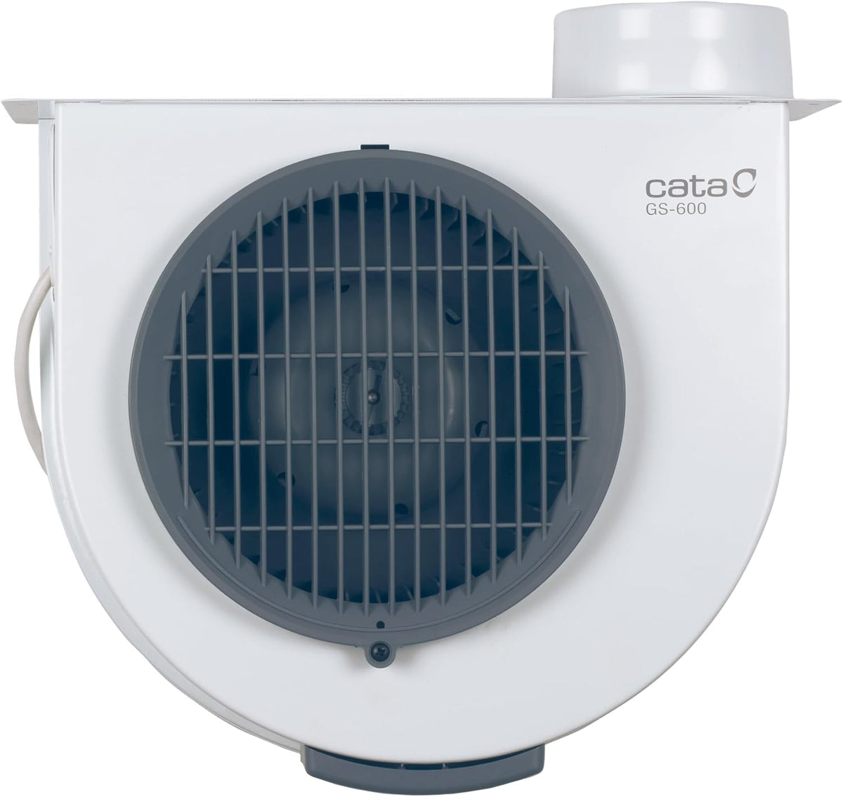 campana extractora, Cata, Consumo máximo de energía: 105W, Ventilador extractores de aire, GS 600 - Extractor de humos para cocinas, Color Blanco