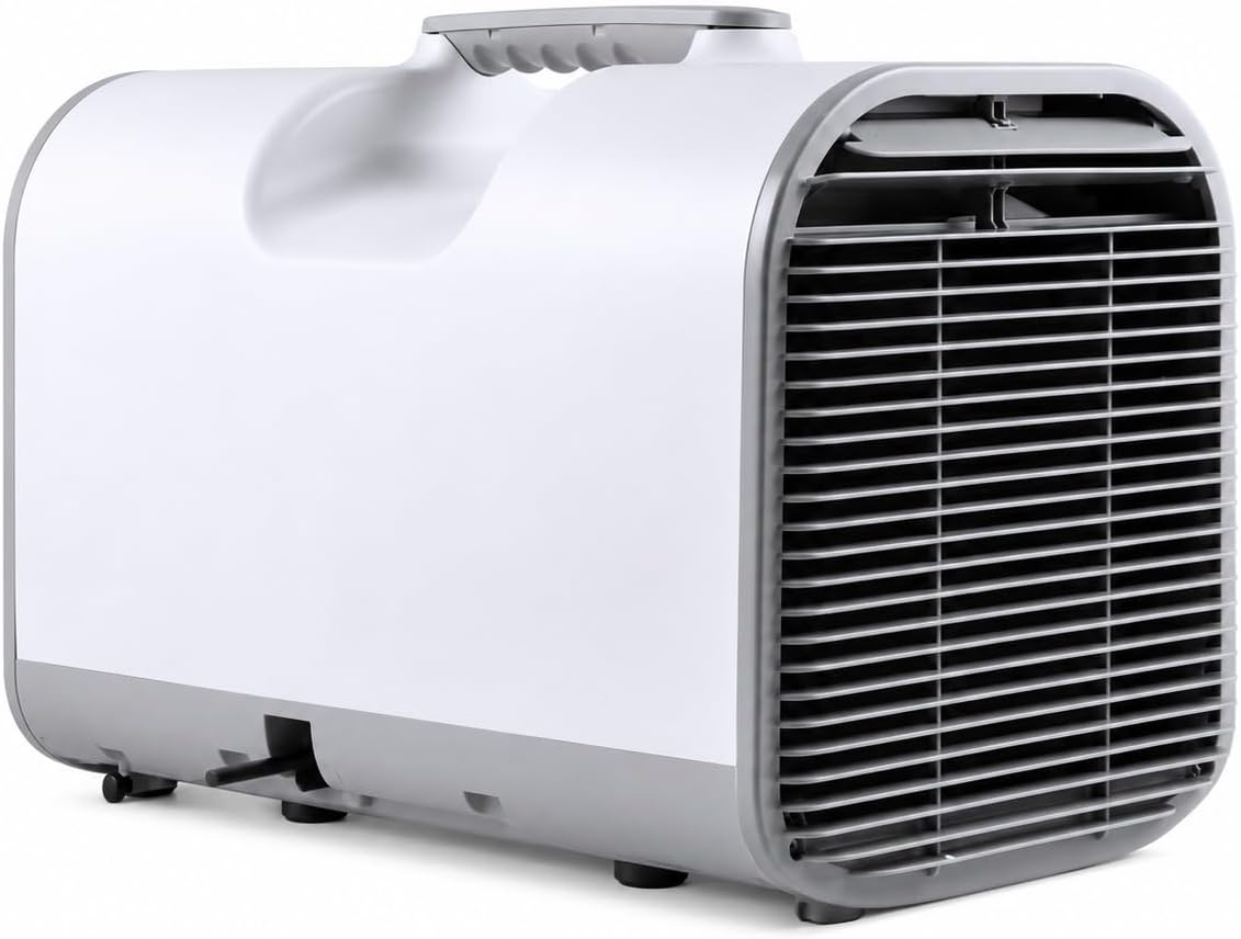 deshumidificador, GZGHRZQS, 220 V, 12V, 24 V, Ventilador Y Modo Sueño, Silencioso, Camping AC Unit 4‐En‐1 con Refrigeración Rápida