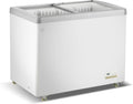 Arcones congeladore GICC1260, METRO Professional, Vitrina Comercial para Helados GICC1260, 103.4x65.3x87 cm, 4 Cestas, Puerta de Vidrio
