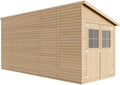 cobertizo de almacenamiento M341A, TIMBELA, 2 Ventanas