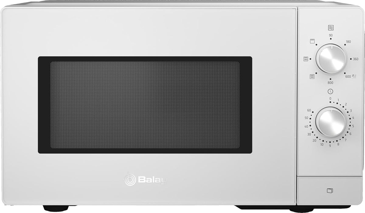 microondas 3WG3112B0, Balay, 20 l, Grill, Aquálisis, Blanco