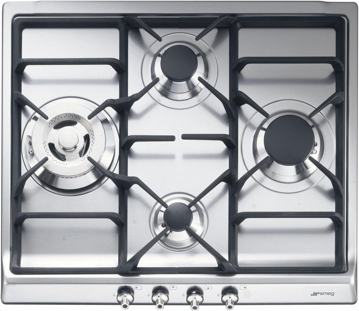 Smeg SER60SGH3 Placa, Stainless steel