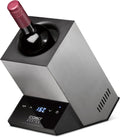 Enfriadores de botella, Caso, control táctil, tamaño pequeño, rango de temperatura de 5 – 18 °C, para botellas de hasta 9 cm de diámetro