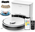 robot aspirador A30, iLife, A30 Pro Aspiradora y Trapeador, Succión 5000Pa, WiFi 2.4G, Navegación LiDAR, App, Estación de Autovaciado para 60 Días
