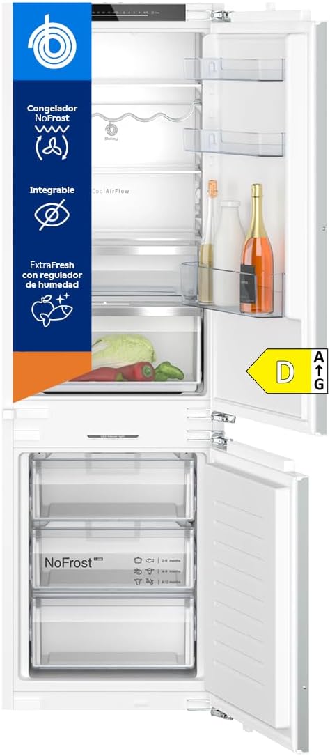 frigorífico combi 3KID767F, Balay, Puerta Fija, NoFrost, ExtraFresh, ExtraCold
