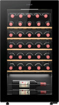 vinoteca CWC034, CANDY, Wi-Fi App hOn, Puerta Reversible, Tratamiento Anti-UV, Compresor Antivibraciones, Iluminación LED, Control Digital, 5 Baldas