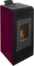 Calefacción de pellet, EIDER BIOMASA, 91×43×45 cm, POTENCIA 9 kW
